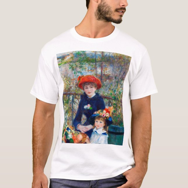 Camiseta Duas Irmãs, Renoir (Frente)
