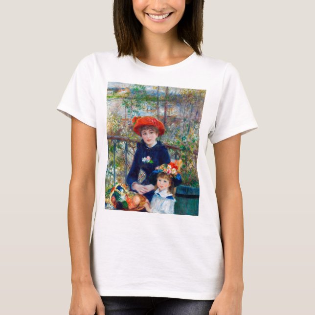 Camiseta Duas Irmãs, Renoir (Frente)