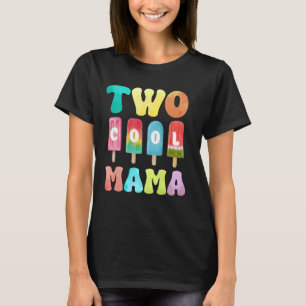Camiseta Duas Legal Mamãe Do Aniversário segundo Bday Po