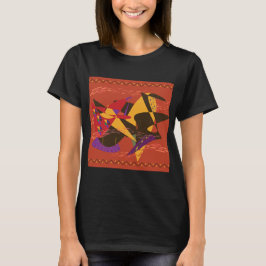 Camiseta Duas Mulheres Negras Elegantes