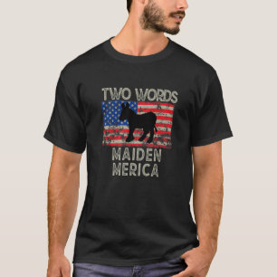 Camiseta Duas Palavras Feitas Nos Estados Unidos Engraçadas