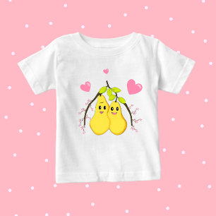 Camiseta Duas peras bonitinhas