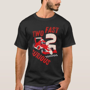 Camiseta Duas Rápidas 2 Curiosas Decorações de Aniversário 