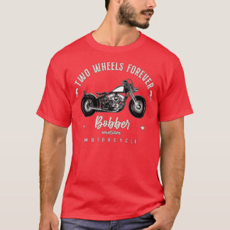 Camiseta Duas Rodas Para Sempre American Bobber