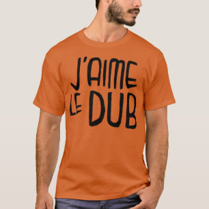 Camiseta Dub Music Love Dub Tipografia Jaime le Dub