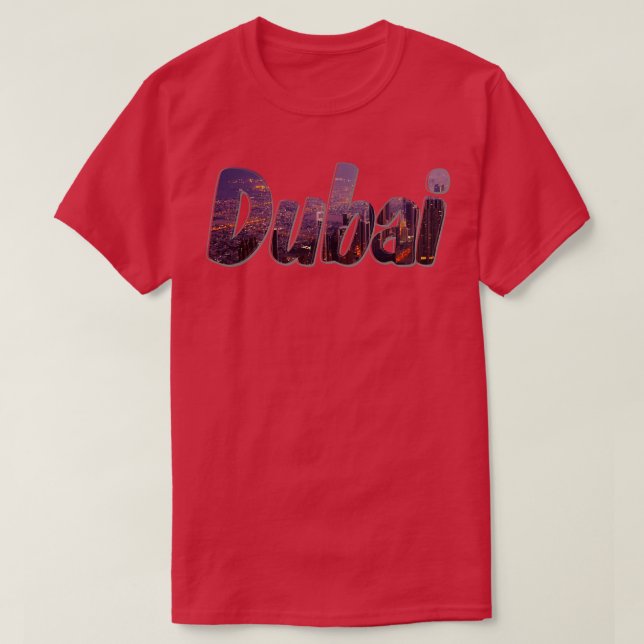 Camiseta Dubai (Frente do Design)