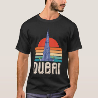 Camiseta Dubai Sunrise Burj Khalifa Emirados Árabes Unidos