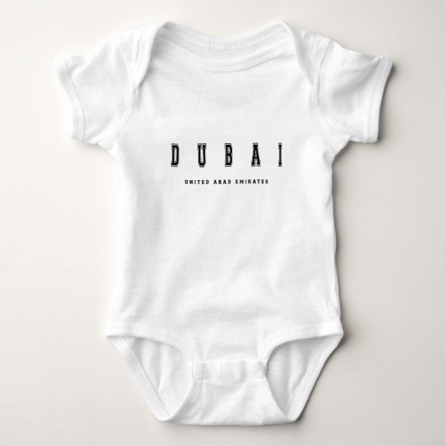 Camiseta Dubai United Arab Emirates (Frente)