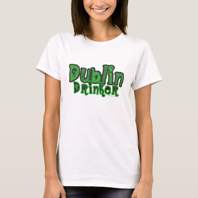Camiseta Dublin Drinker Women (Frente)