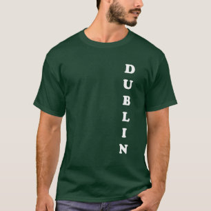 Camiseta Dublin Irlanda, eu amo Dublin