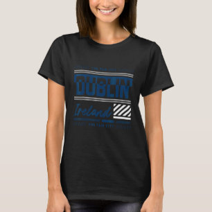 Camiseta Dublin Vacay Holiday Ireland Flag
