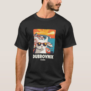 Camiseta Dubrovnik Croácia Gato Dubrovnik