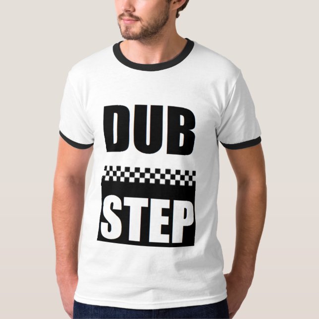 Camiseta dubstep de 2 tons (Frente)