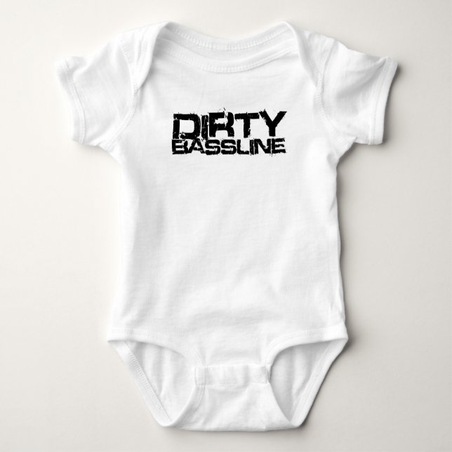 Camiseta Dubstep de Linha de Baixo Suja (Frente)
