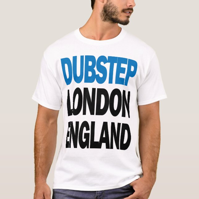 Camiseta Dubstep Londres Inglaterra (NOVA) (Frente)