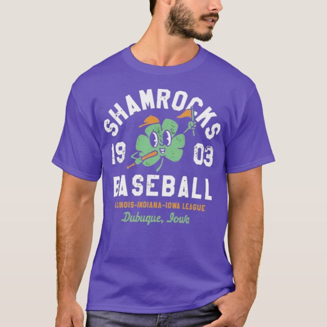Camiseta Dubuque Shamrocks - Iowa (Frente)