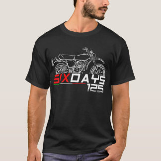 Camiseta Ducati 125 Six Days 1977-1978