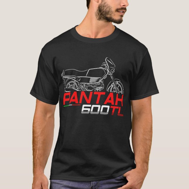 Camiseta Ducati 600 TL Pantah 1982-1984 (Frente)