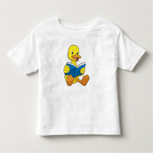 Camiseta Duck at Reading with Book