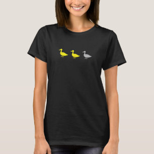 Camiseta Duck Duck Cinza Duck Muito Engraçado Minnesota MN