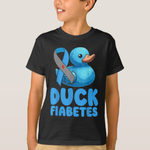 Camiseta Duck Fiabetes Sensibilização Mês Insulina Pan