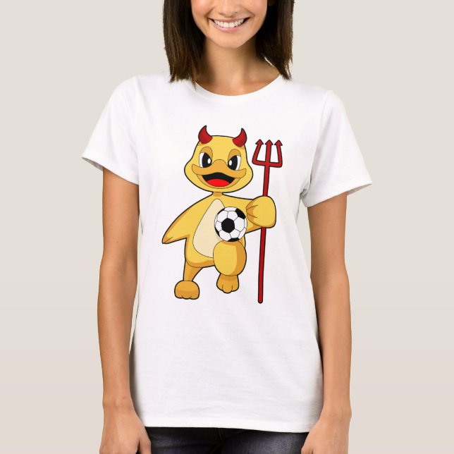 Camiseta Duck Halloween Soccer (Frente)