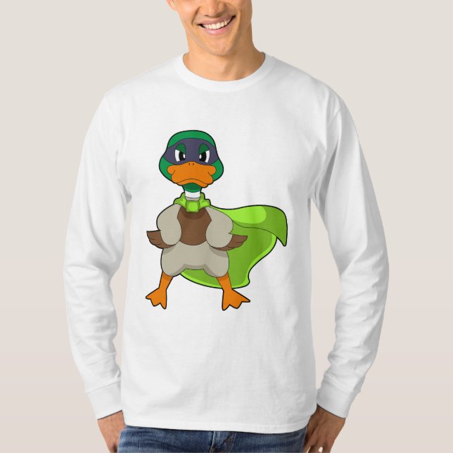 Camiseta Duck Hero Cape (Frente)