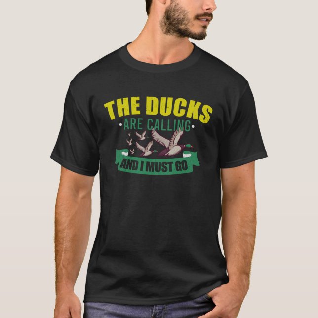 Camiseta Duck Hunt Duck hunter Bird Hunting  3 (Frente)