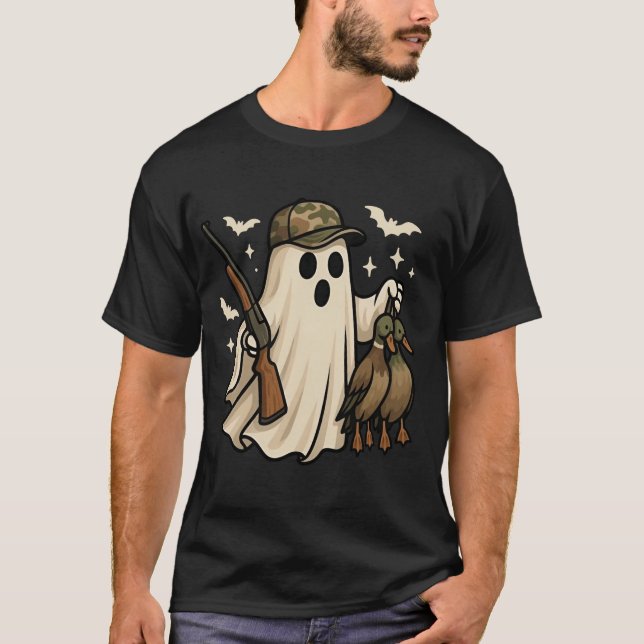 Camiseta Duck Hunting Ghost Camouflage (Frente)