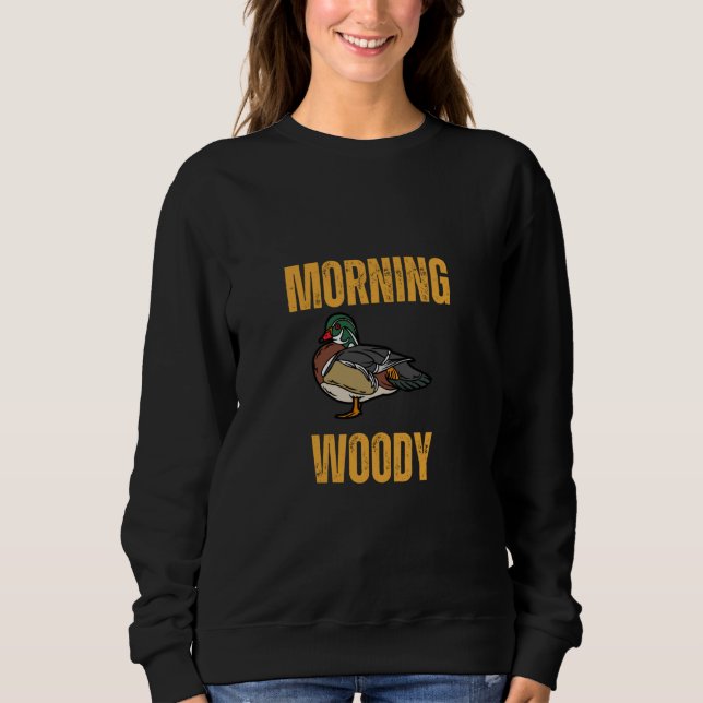 Camiseta Duck Hunting Tshirt Morning Woody Funny Duck Hunti (Frente)