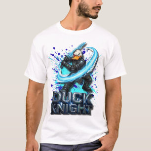 Camiseta Duck Knight 3D Cyber Duck Warrior