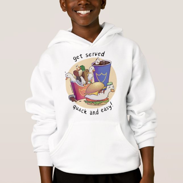 Camiseta Duck menu party (Frente)