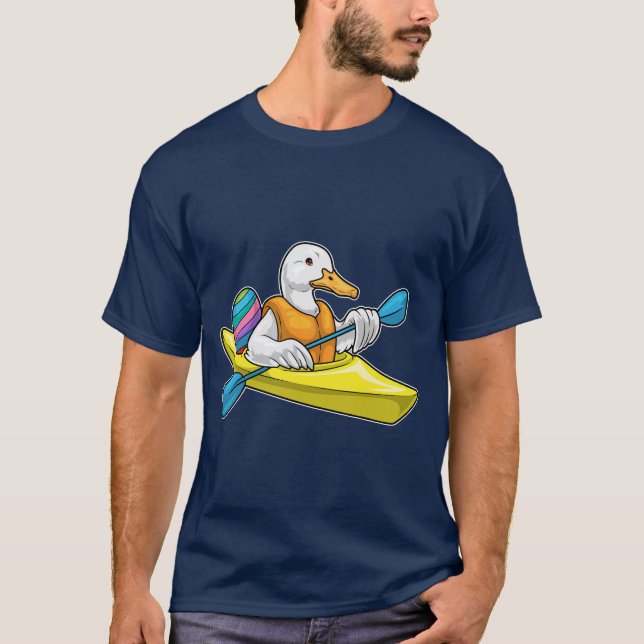 Camiseta Duck Páscoa Kayak (Frente)
