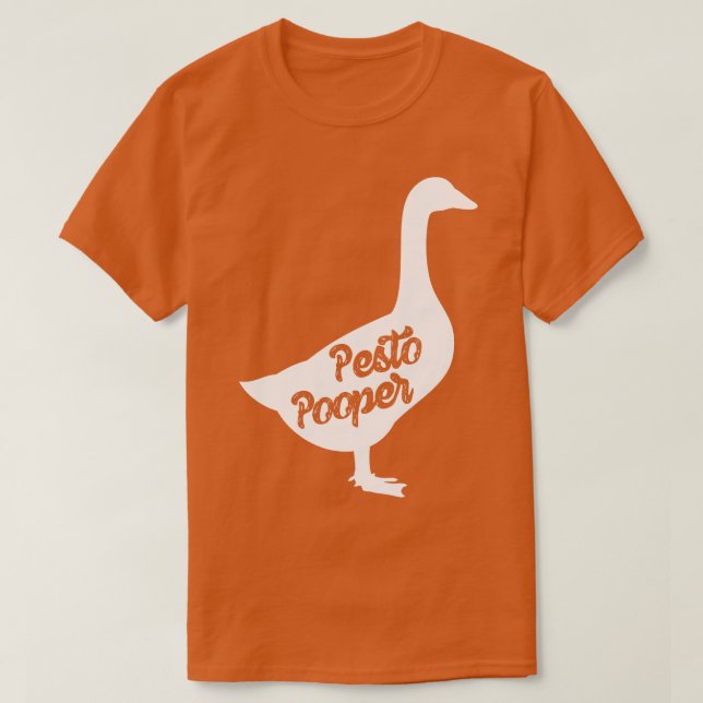 Camiseta Duck Pesto Pooper (Frente do Design)