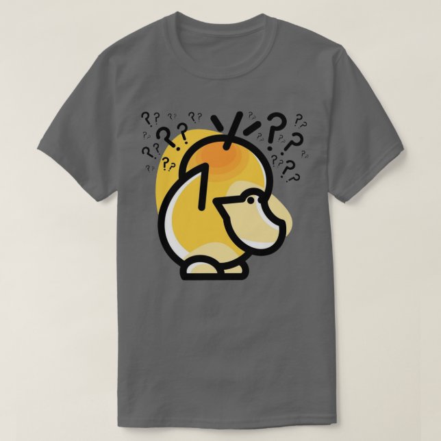 Camiseta Duck Psyduck (Frente do Design)