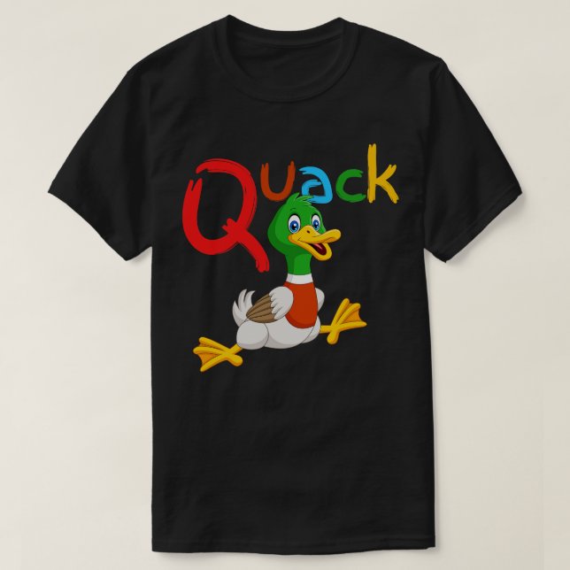 Camiseta Duck Quacking (Frente do Design)