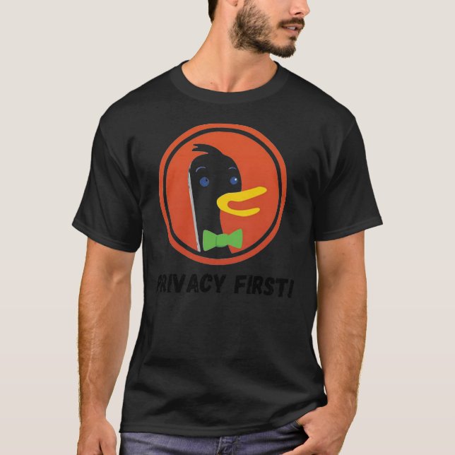 Camiseta Duckduckgo Privacy Web Browser For Internet   (Frente)