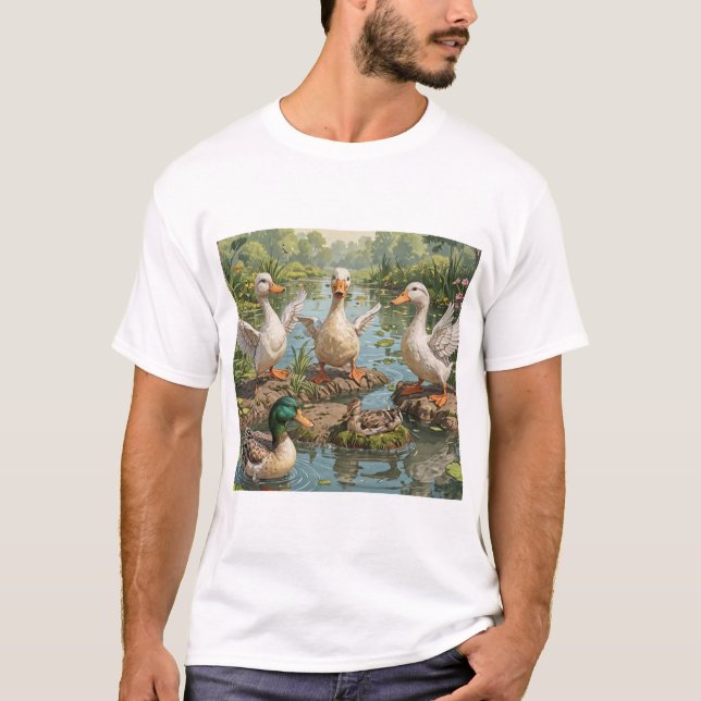 Camiseta Duckin Good Fun (Frente)