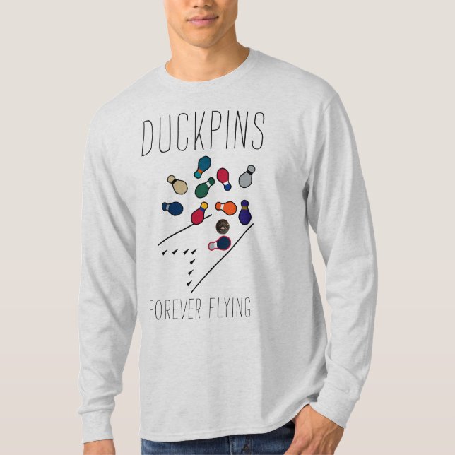 Camiseta DUCKPINS - Voo para sempre (Frente)