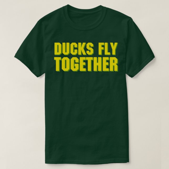 CAMISETA DUCKS FLY TOGETHER  (Frente do Design)