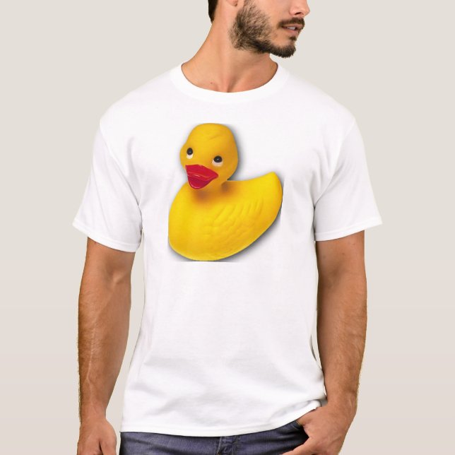Camiseta Ducky de borracha personalizam (Frente)