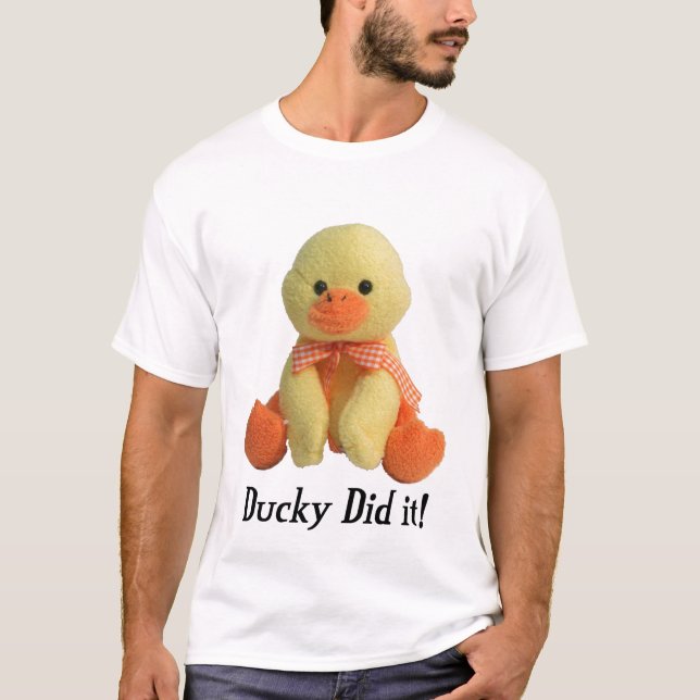 Camiseta Ducky fê-lo! (Frente)