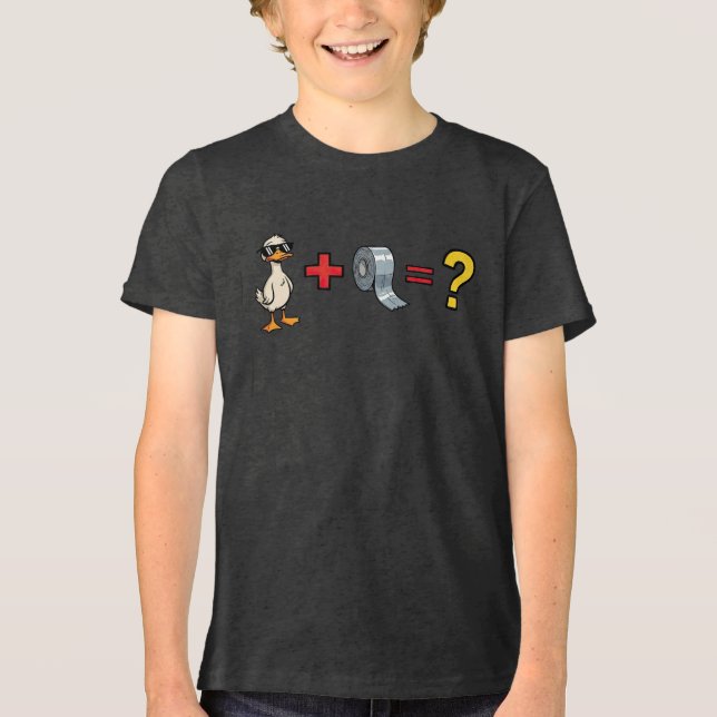 Camiseta Duct Tape Brincadeira de Palavras (Frente)