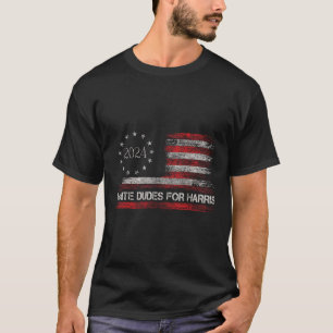Camiseta Dudes For Kamala Harris 2024 For Presidente Us Fla