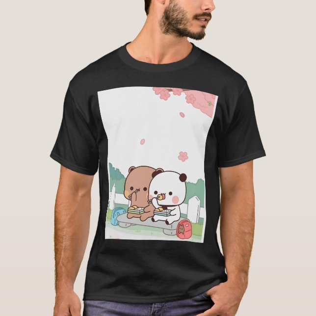 Camiseta Dudu E Bubu Apenas Relaxando (Frente)