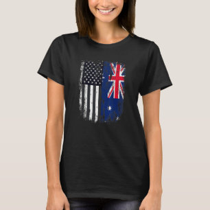 Camiseta Duel Flag Austrália e cidadão americano duelo