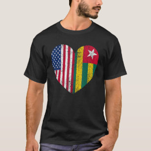 Camiseta Duel Heart Togo e cidadão americano duel