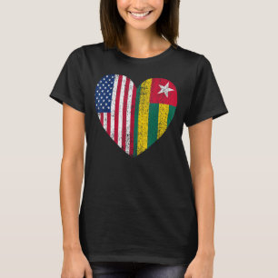 Camiseta Duel Heart Togo e cidadão americano duel