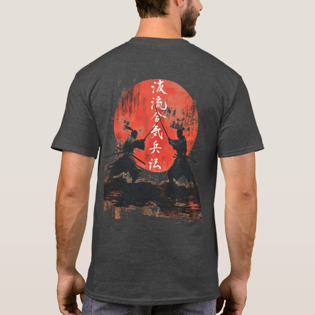 Camiseta Dueling Samurai (Verso)