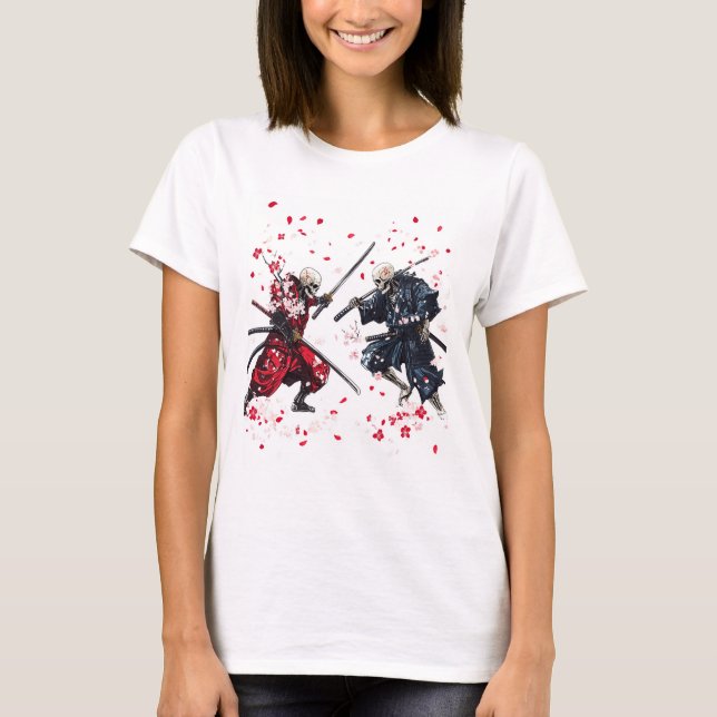 Camiseta Duelo de Samurai Caveira (Frente)